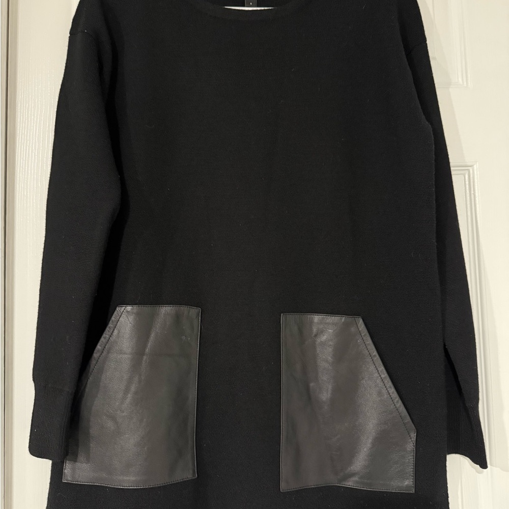 J. Crew Black Knit Top